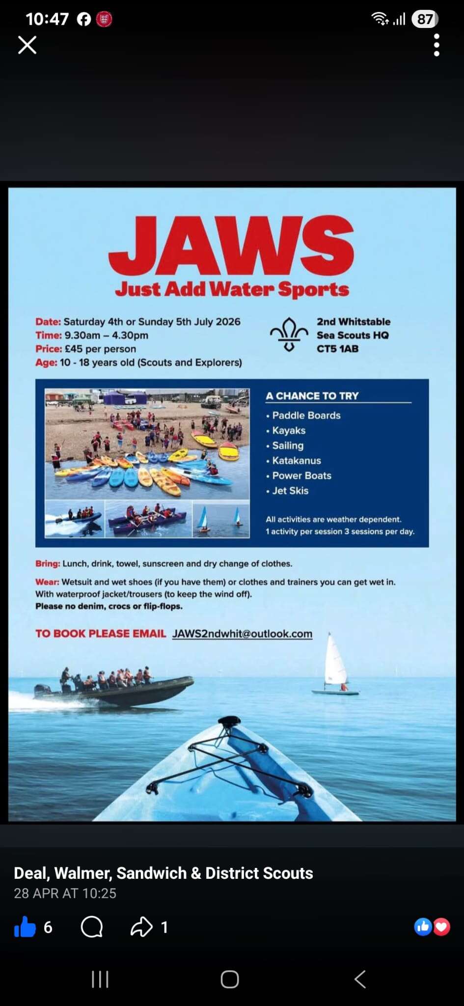 JAWS - Just Add Water 